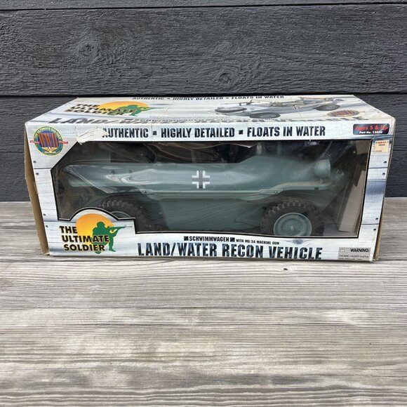 21ST CENTURY TOYS - The Ultimate Soldier Schimmwagen Land / Water Recon Vehicle - Picture 1 of 14